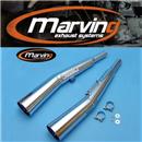 MARMITTA HONDA CB 750F-900F 80>82 COPPIA MASTER CROMO