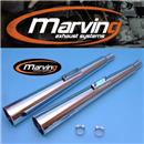 MARMITTA KAWASAKI Z 650 1977> COPPIA MARVI CROMO