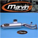 MARMITTA YAMAHA XTZ 750 SUPERTENERE' SINGOLA AMACAL D.100 CROMO+ALLUMINI