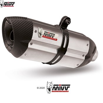 MARMITTA MIVV APRILIA SHIVER 750 08-16 SUONO INOX