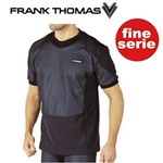 T-SHIRT GIROCOLLO ELASTICIZZATA NERO 2XL (In Esaurimento)