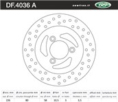DISCO FRENO KYMCO PEOPLE 50-125-150 99>00 ANT (In Esaurimento) DISCO FRENO KYMCO PEOPLE 50-125-150 99>00 ANT (In Esaurimento)