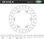 DISCO FRENO HONDA SH 300 i 300 07 - ABS ANT./POST. DISCO FRENO HONDA SH 300 i 300 07 - ABS ANT./POST.