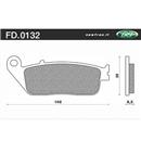 PASTIGLIE FRENO - BUELL  BLAST 500 01  =>   A  CAGIVA  900 (FD. 0325)