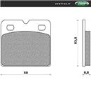 PASTIGLIE FRENO - BMW  R 65 650 89  =>   A  ?  
BMW  K 75 750 S 88  =>