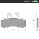 PASTIGLIE FRENO - APRILIA  PEGASO 650 91  =>  95  A   
MZ  SM 125 99  =>