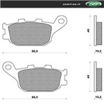 PASTIGLIE FRENO - HONDA  CB 600 F HORNET 07  =>   P