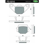 PASTIGLIE FRENO - APRILIA ETX 125 98>
APRILIA RX 125 95> PASTIGLIE FRENO - APRILIA ETX 125 98>
APRILIA RX 125 95>