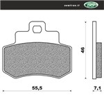PASTIGLIE FRENO - KYMCO  GRAN DINK 250 01  =>   P