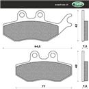 PASTIGLIE FRENO - ITALJET  MILLENIUM 125 (seconda serie) 01  =>   P   
I