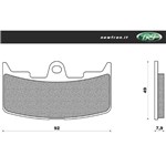 PASTIGLIE FRENO S2 - BUELL  XB9R 984 FIREBOLT 02  => (FDB2145ST)