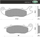 PASTIGLIE FRENO - HONDA CBR R 150  2000