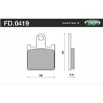 PASTIGLIE FRENO - KAWASAKI  ZX 6R 600 NINJA 07>