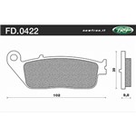 PASTIGLIE FRENO - KYMCO XCITING 500 05>06 IE 07 PASTIGLIE FRENO - KYMCO XCITING 500 05>06 IE 07