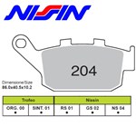 PASTIGLIE FRENO NISSIN GS (NF FD.0136)