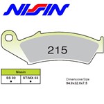 PASTIGLIE FRENO NISSIN GS (NF FD.0120)