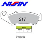 PASTIGLIE FRENO NISSIN SS (NF FD.0141)