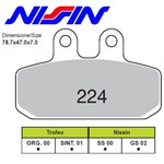 PASTIGLIE FRENO NISSIN GS (NF FD.0091)