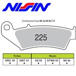 PASTIGLIE FRENO NISSIN ST (NF FD.0193)