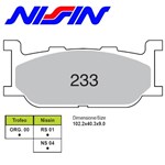 PASTIGLIE FRENO NISSIN RS (NF FD.0183)