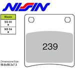 PASTIGLIE FRENO NISSIN NS (NF FD.0147)