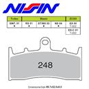 PASTIGLIE FRENO NISSIN RS (NF FD.0199)