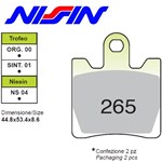 PASTIGLIE FRENO NISSIN NS (NF FD.0264)
