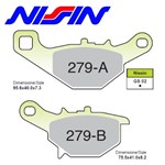 PASTIGLIE FRENO NISSIN GS (NF FD.0222)