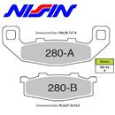 PASTIGLIE FRENO NISSIN NS (NF FD.0138)