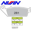 PASTIGLIE FRENO NISSIN NS (NF FD.0130)