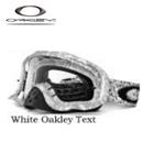 OCCHIALE PRO-FRAME MX WHITE TEXT W/BLACK IRIDIUM (In Esaurimento)