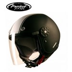 CASCO C/V FLASH NERO OP. STRISCIA BIANCO S-56 (In Esaurimento)