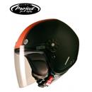 CASCO C/V FLASH NERO OP. STRISCIA ARANCIO S-56 (In Esaurimento)