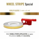 STRISCE RIFLETTENTI C/KIT 5 X 6 MT ORO