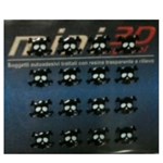 STEMMI 3D MINI SYMBOL TESCHI PICCOLI NERI