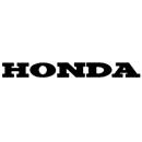 SCRITTA A STRISCIA HONDA NERO (2PZ.)