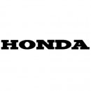 SCRITTA A STRISCIA HONDA NERO (2PZ.)