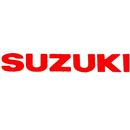 SCRITTA A STRISCIA SUZUKI ROSSO 16CM (2 PZ.)