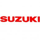 SCRITTA A STRISCIA SUZUKI ROSSO 16CM (2 PZ.)
