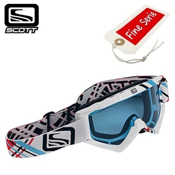 OCCHIALE 89Xi PLAID FMX white blue-black-red lens sky blue (In Esaurimen