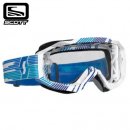 OCCHIALE Hustle MX HYD Arcade Blue-White clear lens AFC (In Esaurimento)