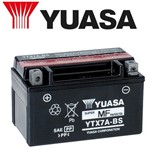 BATTERIA YUASA YTX7A-BS 12V/6AH SIGILLATA