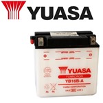 BATTERIA YUASA YB16B-A 12V/16AH SPEC.AVV. BATTERIA YUASA YB16B-A 12V/16AH SPEC.AVV.