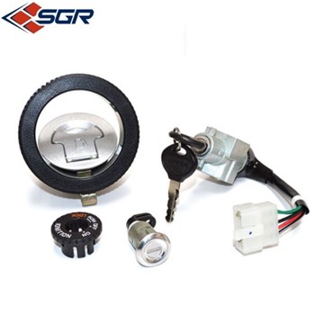 KIT SERRATURE (3PZ) KYMCO DINK 50, 125, 150 (OEM 00168927)vedi 09.77475