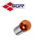 LAMPADA MONOLUCE ARANCIO12V-21W BAU15S(C10)