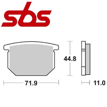 CP. PASTIGLIE FRENO SUZUKI GS 500-550 ANT