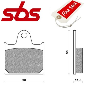 CP. PASTIGLIE FRENO HONDA VF 1000 R POST (In Esaurimento)(FD.0117)