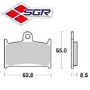 CP. PASTIGLIE FRENO SUZUKI GSX 750 R (88) ANT