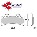CP. PASTIGLIE FRENO RACING YAMAHA YZF 750 R(FD.0201)