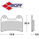 CP. PASTIGLIE FRENO YAMAHA XJR 1200-TRX 850 (ORGANICA) (FD.0221) CP. PASTIGLIE FRENO YAMAHA XJR 1200-TRX 850 (ORGANICA) (FD.0221)